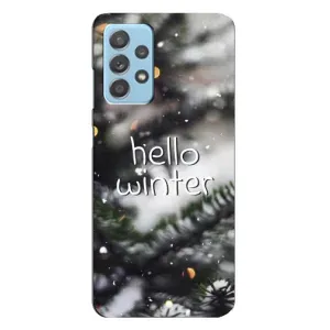 Новогодние, Праздничные Чехлы для Samsung Galaxy A23 - 2024 год (Hello winter)