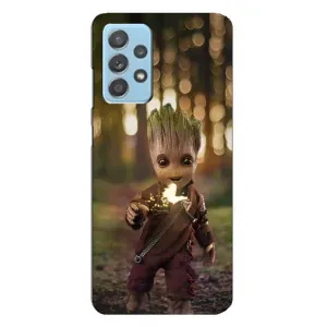 Чехол МАРВЕЛ для Самсунг А23 (AlphaPrint) (I am Groot)