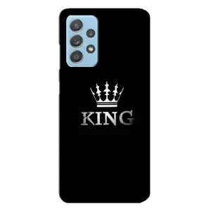 Чехол с Короной Самсунг А23 - (AlphaPrint) (KING)