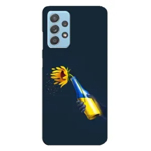 Чехол для Патриота Украины Samsung Galaxy A23 - (AlphaPrint) (Коктейль молотова)