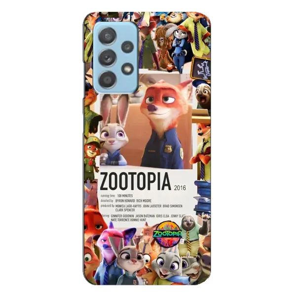 Чохол з принтом «Постер Зоотрополіс» для Samsung Galaxy A23