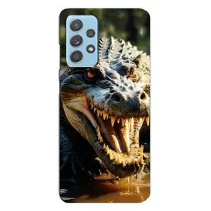 Чехол с картинкой «Хищники» для Samsung Galaxy A23 (Опасный крокодил)