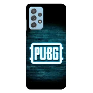 Чехол PUBG для Самсунг А23 (AlphaPrint) (Лого PUBG)