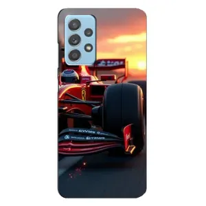 Чехол Формула1 на Samsung Galaxy A23 (Макларен на закате)