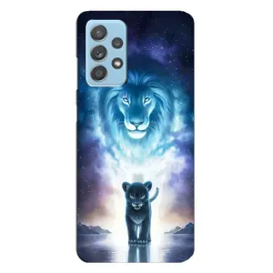 Чехол со Львом для Samsung Galaxy A23 (VPrint) (Маленький лев)