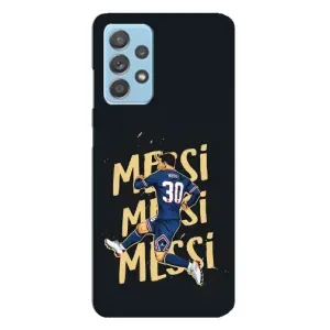 Чехлы для Samsung Galaxy A23 (Leo чемпион) (AlphaPrint) (Messi ПСЖ)