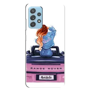 Чехол с печатью для Samsung Galaxy A23 - (Мода) (AlphaPrint) (На машине)