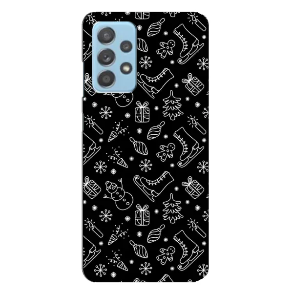 Чехол с принтом «Новогодний фон» для Samsung Galaxy A23 Чехол с принтом «Новогодний фон» для Samsung Galaxy A23