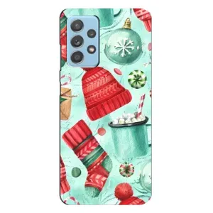 Новогодние Чехлы для Самсунг А23 (VPrint) (Одежда НГ)