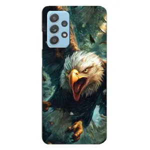 Чехол с картинкой «Хищники» для Samsung Galaxy A23 (Орел в полете)