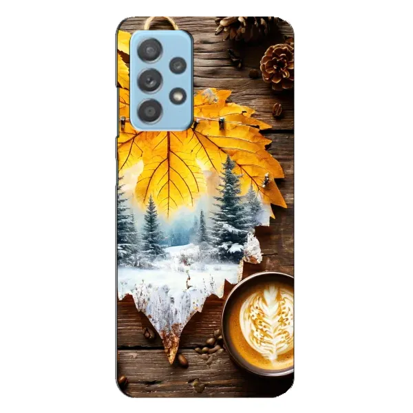 Чехол с принтом «Осенне-зимний кофе» для Samsung Galaxy A23 Чехол с принтом «Осенне-зимний кофе» для Samsung Galaxy A23