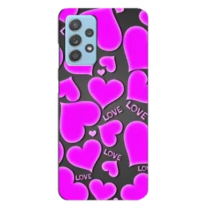 Чехлы для любимой на Самсунг А23 (VPrint) (Pink hearts)