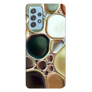 Мраморный чехол на Samsung Galaxy A23 (VPrint) (Радужный Мрамор)