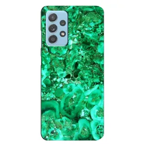 Мраморный чехол на Samsung Galaxy A23 (VPrint) (Салатный Мрамор)