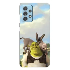 Чохол з мультфільмом Шрек на Samsung Galaxy A23 (Шрек та Осел)