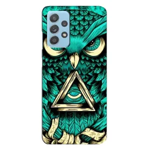 Чехол с птицами на Samsung Galaxy A23 (VPrint) (Сова с глазом)
