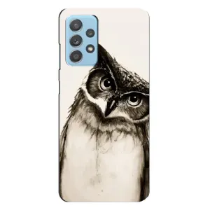 Чехол с птицами на Samsung Galaxy A23 (VPrint) (Сова)