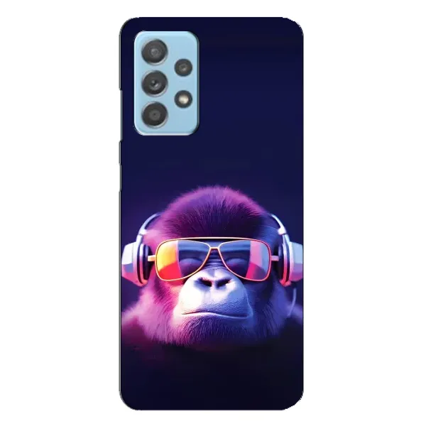 Чехол с принтом «Стильная обезьяна» для Samsung Galaxy A23