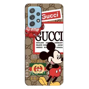 Чехол Disney Mouse Samsung Galaxy A23 (PREMIUMPrint) (Стильный Микки)