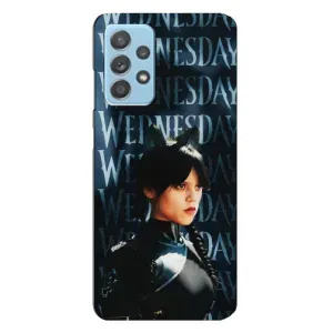Чохли Венсдей на Samsung Galaxy A23 Уенсдей (AlphaPrint) (Венздей кішка)
