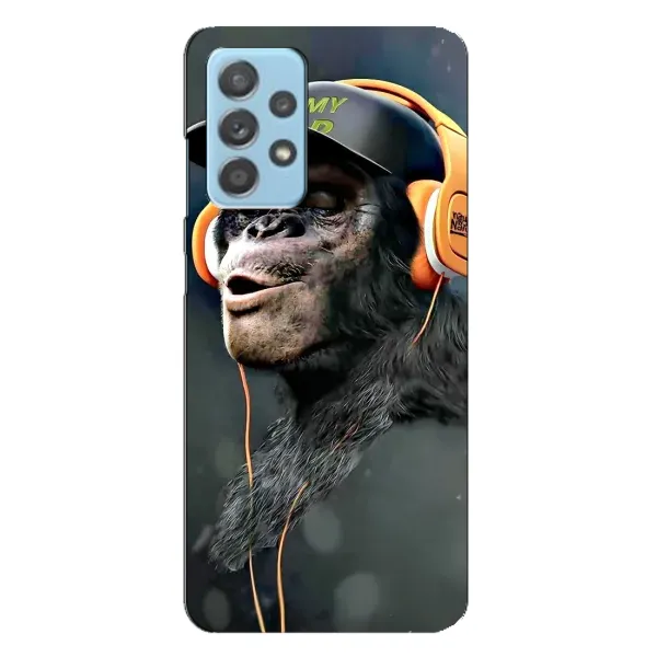 Чехол с принтом «В наушниках» для Samsung Galaxy A23