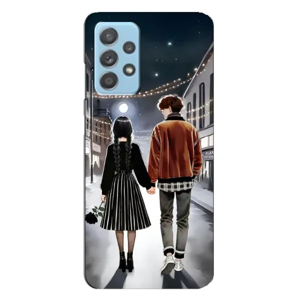 Чохол з принтом «Венздей та Тайлер» для Samsung Galaxy A23