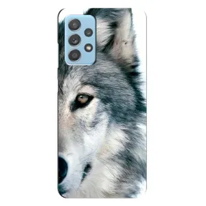 Чехлы с картинками животных Samsung Galaxy A23 (Волк)