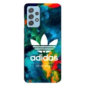 Чехлы Адидас для Samsung Galaxy A23 (AlphaPrint) (Яркий Адидас)