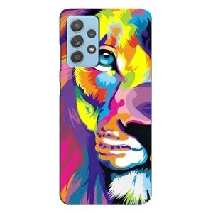 Чехол со Львом для Samsung Galaxy A23 (VPrint) (Яркий Лев)