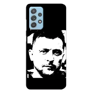 Чехол для Samsung Galaxy A23 (AlphaPrint - с принтом Зеленского) (Зеленский АРТ)
