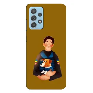 Чехлы с картинкой собаки Патрон для Samsung Galaxy A23 (AlphaPrint) (ЗСУ Патрон)