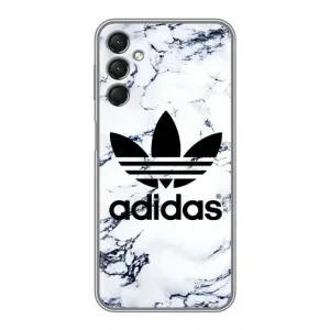 Чехлы Адидас для Samsung Galaxy A24 (AlphaPrint) (Адидас на мраморе)