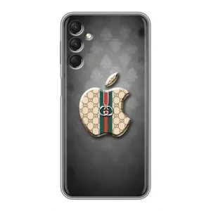 Чехлы ГУЧЧИ для Самсунг А24 (AlphaPrint) (Apple gucci)