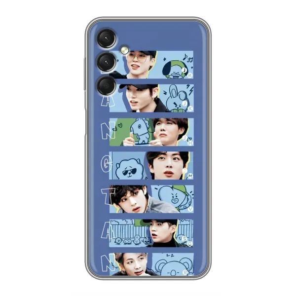Чохол з принтом «Bangtan» для Samsung Galaxy A24