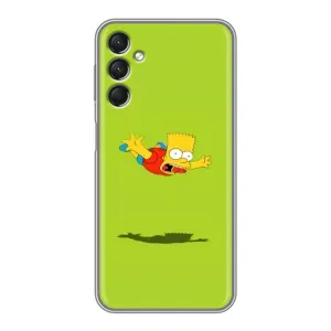 Чехол с Симпсонами для Samsung Galaxy A24 (VPrint) (Барт Симпсон)