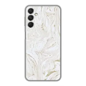 Мраморный чехол на Samsung Galaxy A24 (VPrint) (Белый мрамор)