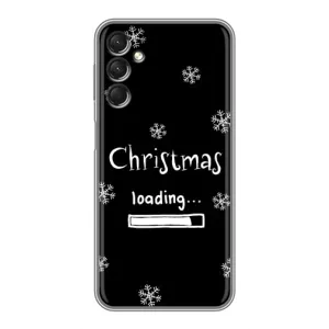 Рождественские, Праздничные Чехлы для Самсунг А24 (Christmas loading)