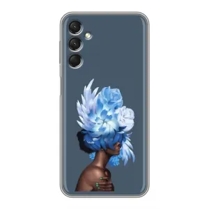 Чехлы (ART) Цветы на Samsung Galaxy A24 (VPrint) (Цветы на голове)