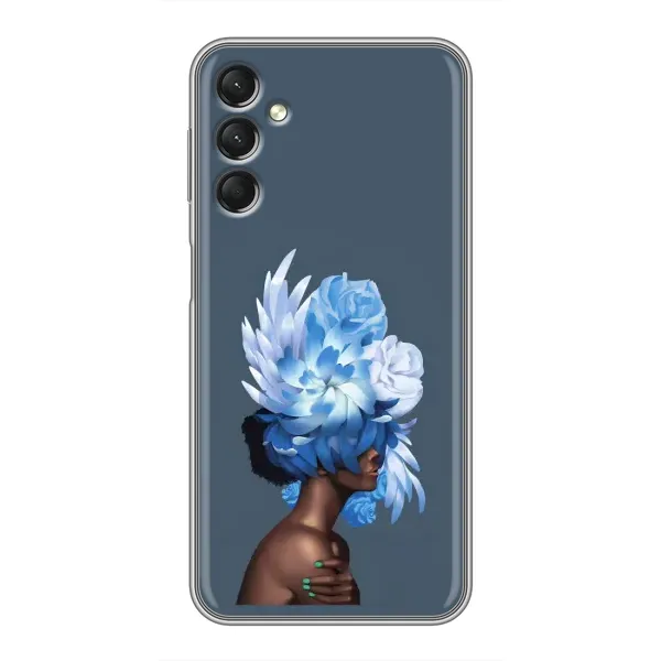 Чехол с принтом «Цветы на голове» для Samsung Galaxy A24 Чехол с принтом «Цветы на голове» для Samsung Galaxy A24