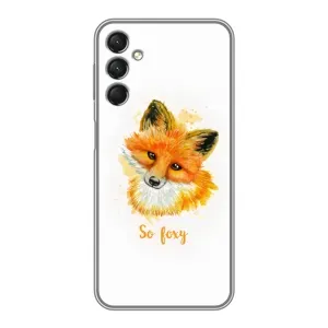 Чехлы с картинкой Лисички для Samsung Galaxy A24 (VPrint) (Девочка Лиса)