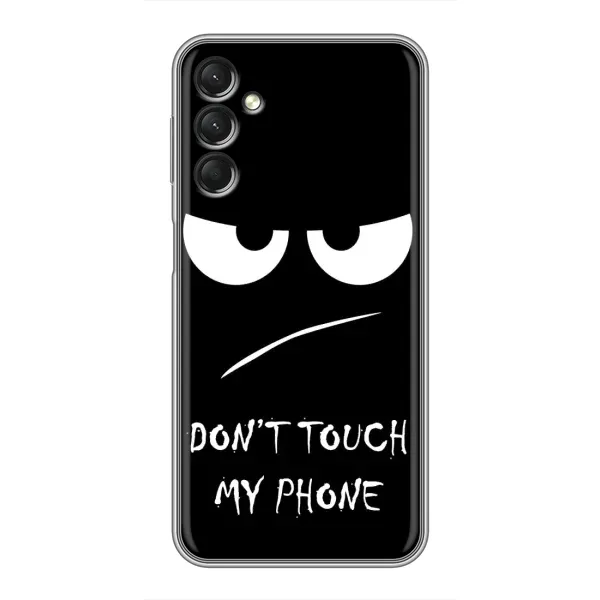 Чехол с принтом «Dont Touch» для Samsung Galaxy A24 Чехол с принтом «Dont Touch» для Samsung Galaxy A24