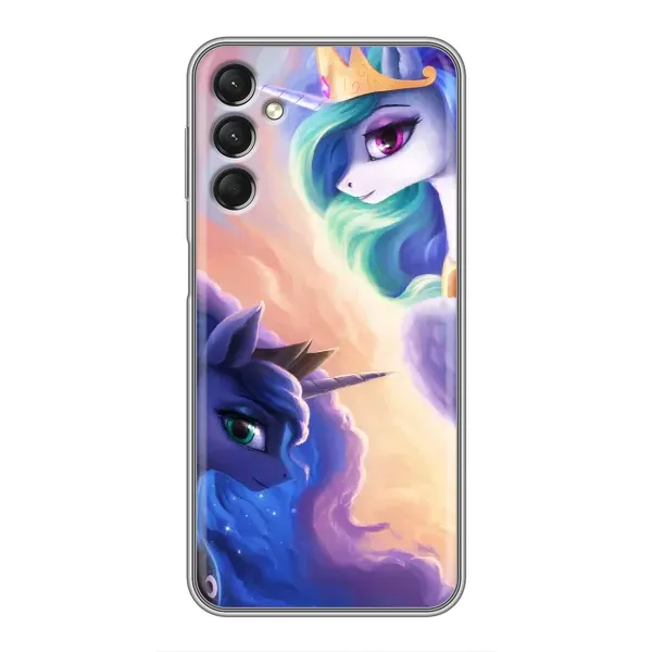 Чехол с принтом «Единорожки» для Samsung Galaxy A24