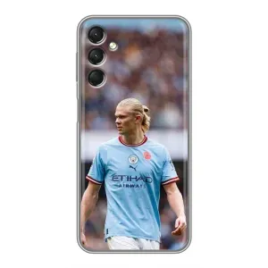 Чехлы с футболистом Ерлинг Холанд для Samsung Galaxy A24 (AlphaPrint) (Эрлинг Холанд)