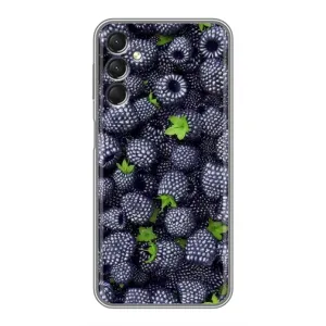 Чехлы с Фруктами для Samsung Galaxy A24 (VPrint) (Ежевика)