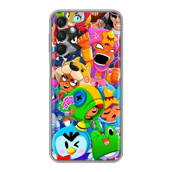 Чехол с принтом «Герои Бравл Старс» для Samsung Galaxy A24 Чехол с принтом «Герои Бравл Старс» для Samsung Galaxy A24