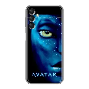 Чехлы с фильма АВАТАР для Samsung Galaxy A24 (AlphaPrint) (глаз Аватара)