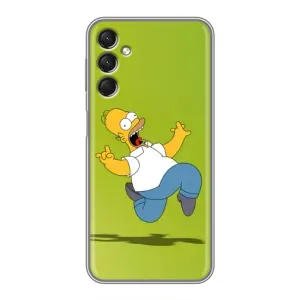 Чехол с Симпсонами для Samsung Galaxy A24 (VPrint) (Гомер Симпсон)