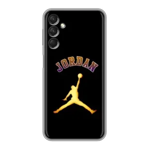 Чехлы для Samsung Galaxy A24 - с картинкой JORDAN (AlphaPrint) (Jordan Gold)