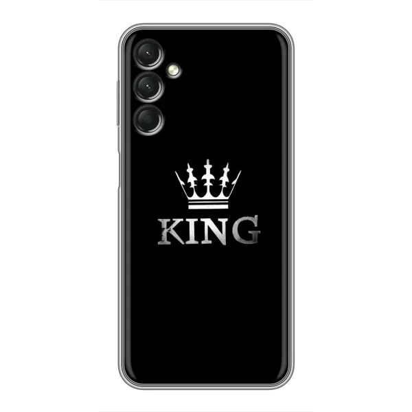 Чохол з принтом «KING» для Samsung Galaxy A24