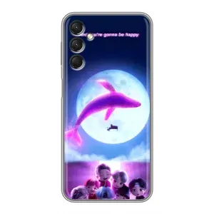 Чехлы BTS для Samsung Galaxy A24 (AlphaPrint) (КИТ BTS)